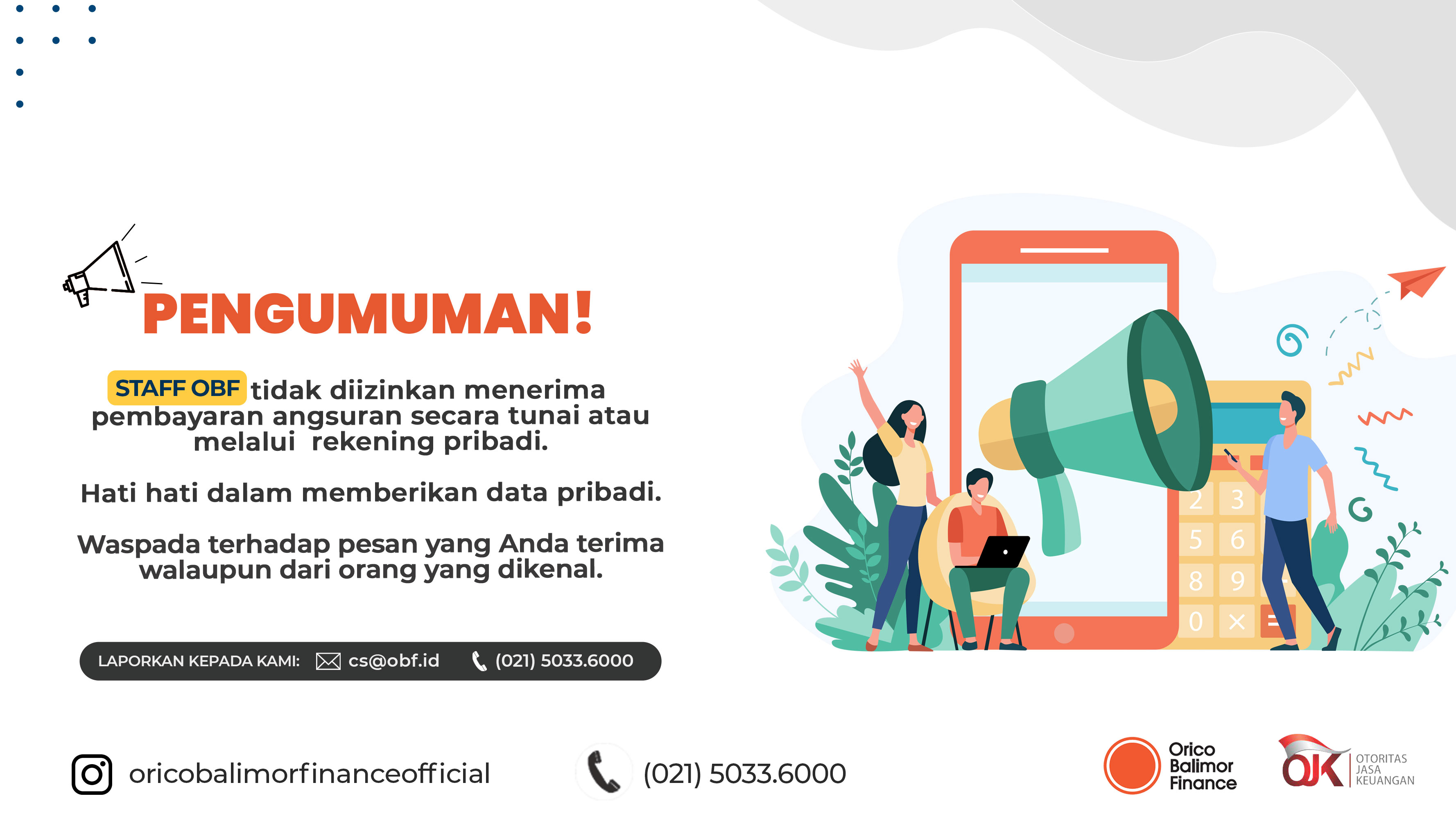 Hati - hati penipuan