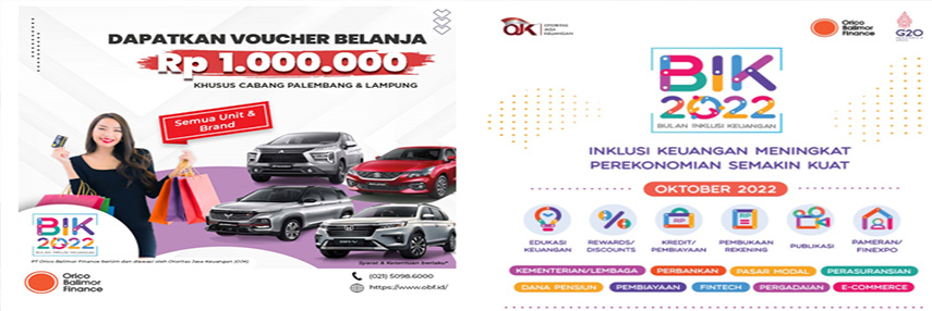 Inklusi Keuangan PT Orico Balimor Finance 2022 